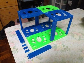 combination bracket parts 3d print model - Mito3D
