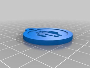 android1c keychains customized 3d print model - Mito3D