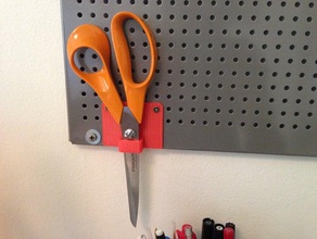 tool holder scissor holders boxes garage scissors workshop 3d print model - Mito3D
