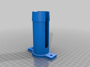 small diameter hole spool holder 3d printer parts customized 3d print model - Mito3D
