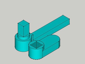 screen window clip replacement parts 3d print model - Mito3D