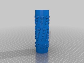 my customized text paint roller neogames76 art tools pintura rodillo 3d print model - Mito3D