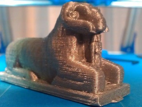 ram amón exploraciones las réplicas 123d catch egipcio estatua 3d print model - Mito3D