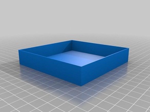 organization tray 3d container holder household pla supportless tinkercad useful 3d print model - Mito3D