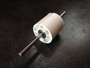faberdashery spool axe extension 3d printer accessories coil coils filament reel 3d print model - Mito3D
