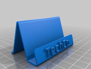techco business card holder containers customized 3d print model - Mito3D