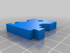 isolé le câble de l'entretoise l'électronique organisateur clip isolateur les pièces du puzzle 3d print model - Mito3D