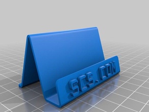 meu personalizados negócio titular do cartão contentores 3d print model - Mito3D