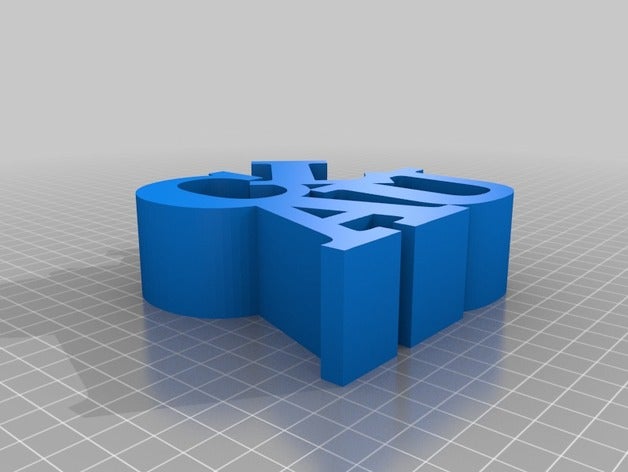 clau Skulpturen angepasst 3D print model - Mito3D