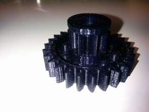 replacement gear aurora as424c shredder parts hackerspacesg part 3d print model - Mito3D