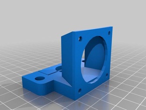 jhead base ventola da 40mm 3d la stampante parti 3d print model - Mito3D