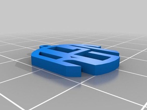 abc kolye takı özelleştirilmiş 3d print model - Mito3D