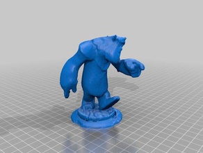 little monster art makerbotdigitizer scan 3d print model - Mito3D