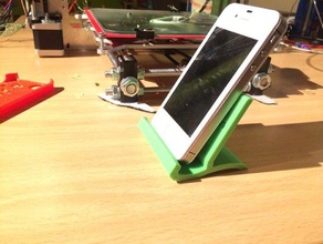universal stand tecnocampus3d soporte movil mobile phone iphne iphone 5 3d print model - Mito3D