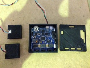 alexmos simple bgc 3 axis 32bit board dual imu case rc vehicles 32 bit basecam controller gimbal 3d print model - Mito3D