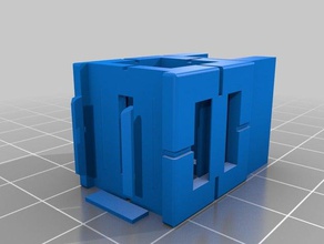 my customized rokenbok smartphone mount engineering 3d print model - Mito3D