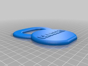 crossfit kettlebell 2d art 3d print model - Mito3D