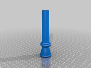 alphorn mouthpiece music customized 3d print model - Mito3D