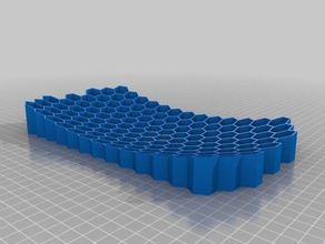 bowl honeycomb decor 3d print model - Mito3D