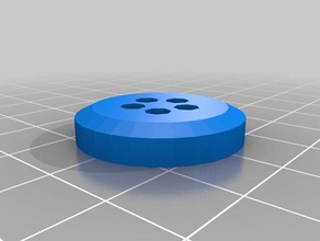 5 holes bevel button accessories customized 3d print model - Mito3D