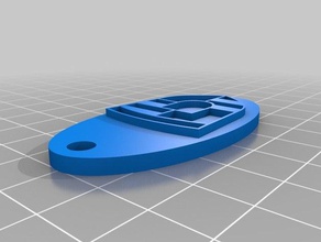 my customized customizer key ring keychains 3d print model - Mito3D