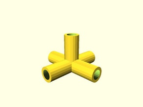 brinquedo de conexão café redonda agitar varas construção brinquedos conector mexer 3d print model - Mito3D