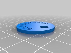 foundershub token coins badges customized 3d print model - Mito3D