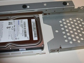 hdd ferroviario mediondigitainer case htpc schiene da 35 pollici computer hard disk 3d print model - Mito3D