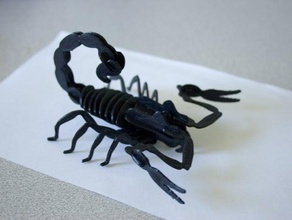 scorpion Kreaturen Modell Spielzeug 3d print model - Mito3D