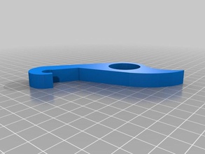 one handed bottle opener kitchen dining 3d print model - Mito3D