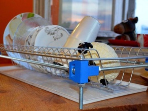 soporte de platos placas lámina drenaje cocina comedor 3d print model - Mito3D