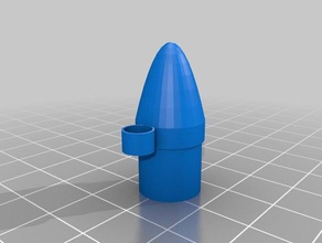 rocket man 2 cono di naso 3d stampa 3d print model - Mito3D