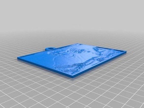 jane gary 2d sanat özelleştirilmiş 3d print model - Mito3D