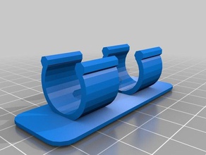 my customized tag round clip signs logos 3d print model - Mito3D