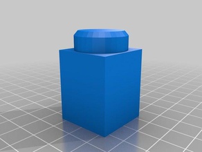 modulaire snap-fit blocs la construction les jouets openscad 3d print model - Mito3D