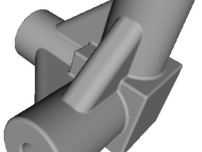 nur Art und Weise der öffentlichkeit zugänglich machen, Problem fehlerhafte mini-Drucker cube support-325 mm Stäbe Gebäude Strukturen pp3dp problem 3d print model - Mito3D