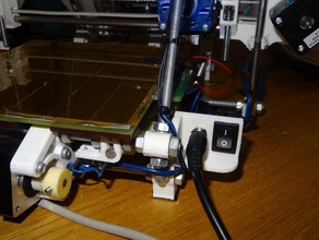 reprap power-Schalter upgrade huxley 3d Drucker Teile der reprappro 3d print model - Mito3D