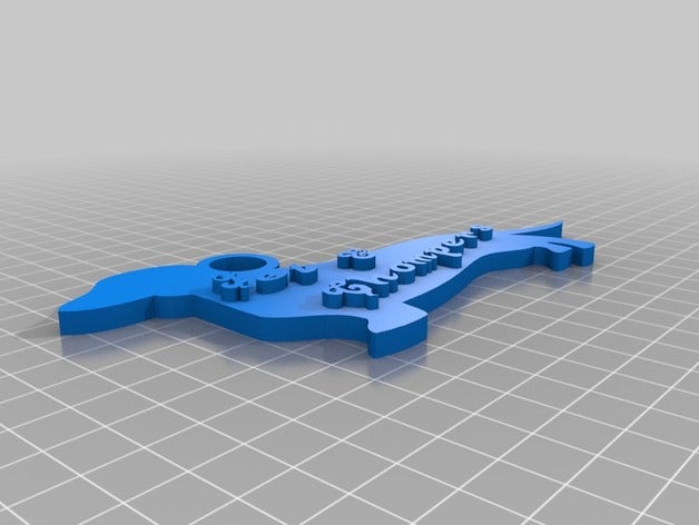 cucciolo i portachiavi personalizzato 3D print model - Mito3D
