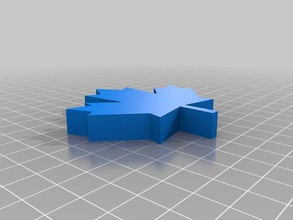 maple leaf other 3d 3d print model - Mito3D