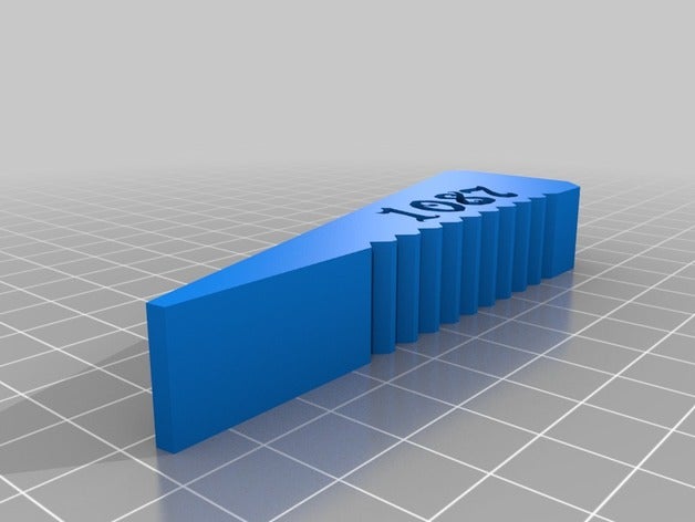 cuña evolucionado mano herramientas personalizado 3D print model - Mito3D