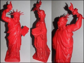 bullige Freiheit unterstützt Skulpturen 3d print model - Mito3D