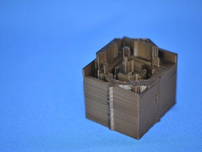 corner de la partie cadre 3d l'impression boîte robbinsvillehighschool sketchup 3d print model - Mito3D