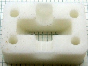 beefed up idle bracket wades extruder other mendel reprap 3d print model - Mito3D