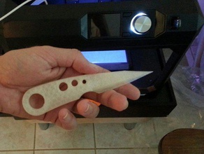 custom knife hand tools 3d print model - Mito3D