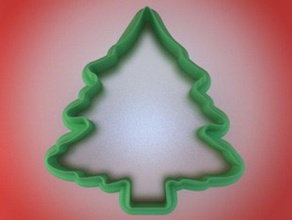 natal treechanukkah árvore cortador de cookie a cozinha jantar 3d do agregado familiar útil 3d print model - Mito3D