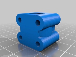 lead screw nut parts 3d print model - Mito3D