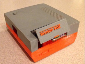 nintastic bishop fox edition nintendo tarzı durumda raspberry pi video oyunlar konsol öykünme öykünücüsünü oyun nes rasppi retropie oyunları 3d print model - Mito3D