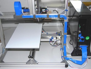 suporte do cabo de alumínio perfil struts 20x20x6 3d a impressora os acessórios aluminiumproif multec multirap 3d print model - Mito3D