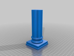 antika ayağı binalar yapılar model 3d print model - Mito3D