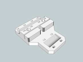 sketchup i3 x-carriage gt2 belt more 3d printer parts 3d print model - Mito3D